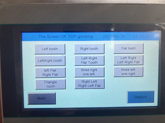 LDX-020A 200MM-1000MM Diameter TCT Circular Saw Blade Front And Rear Angle Gear Grinding Machine